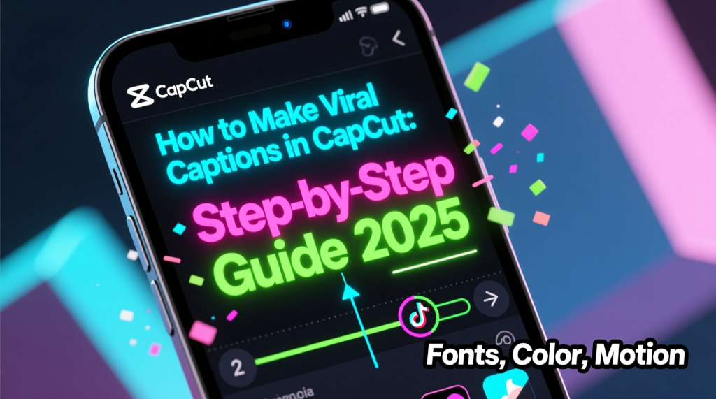 How to Make Viral Captions in CapCut: Step-by-Step Guide 2026 | Fonts, Color, Motion 1 How to Make Viral Captions in CapCut: Step-by-Step Guide 2026