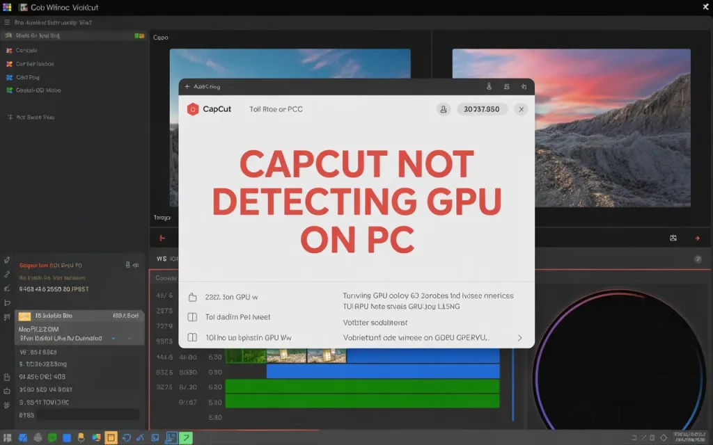 CapCut Not Detecting GPU on PC 1 CapCut Not Detecting GPU on PC