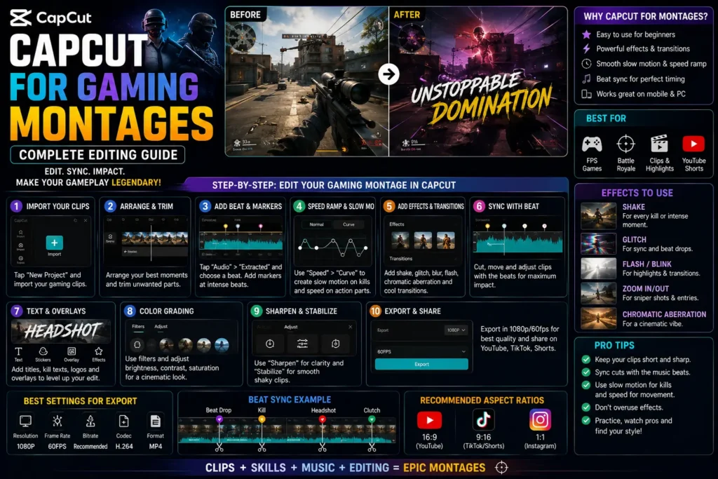 CapCut for Gaming Montages: Complete Editing Guide 1 ChatGPT Image Aug 19 2026 12 24 30 PM