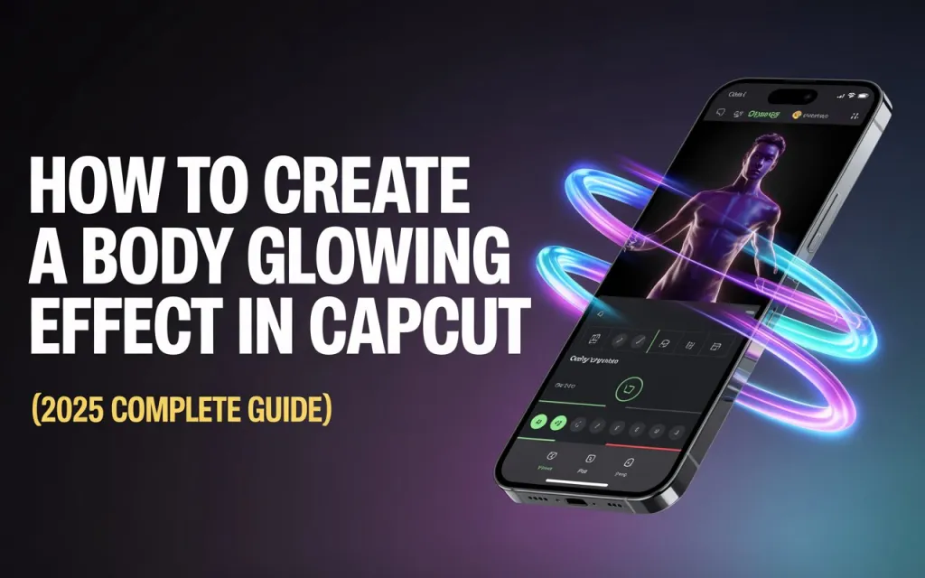 How to Create a Body Glowing Effect in CapCut (Step-by-Step 2026 Guide) 1 How to Create a Body Glowing Effect
