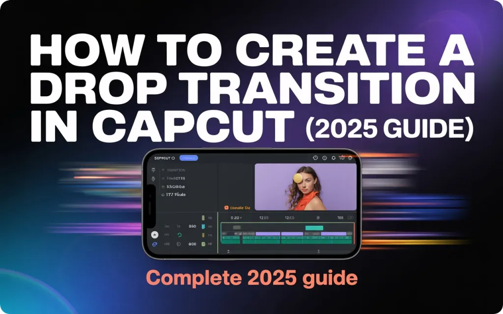 How to Create a Drop Transition in CapCut (Complete 2026 Guide) 1 How to Create a Drop Transition in CapCut