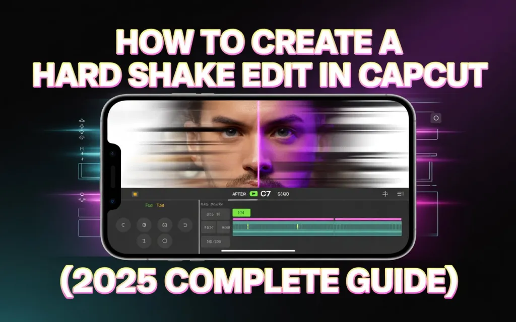 How to Create a Hard Shake Edit in CapCut (2025 Complete Guide) 1 How to Create a Hard Shake Edit