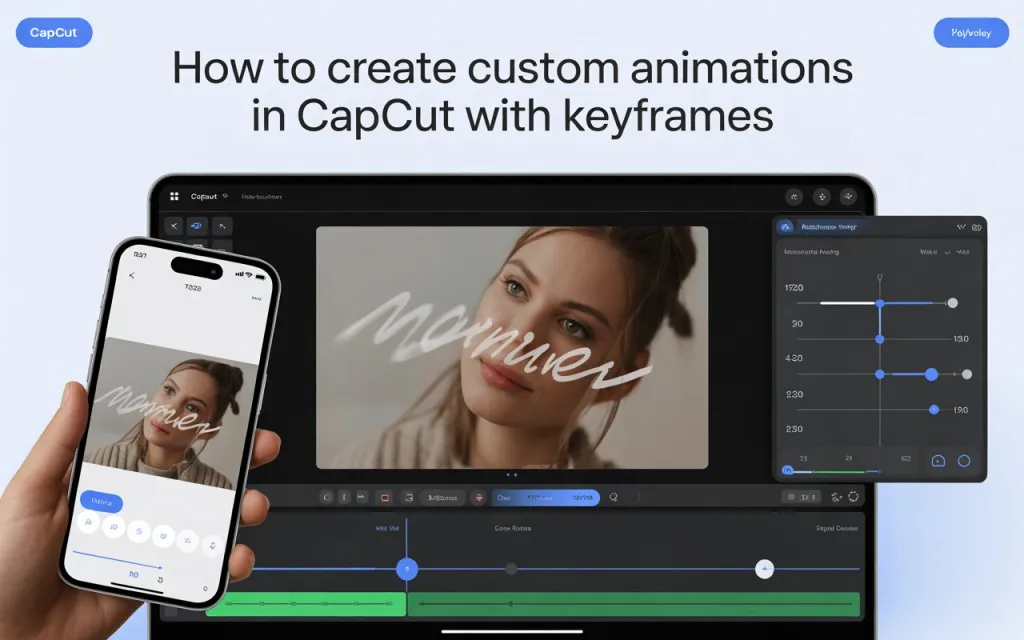How to Create Custom Animations in CapCut with Keyframes 1 How to Create Custom Animations in CapCut with Keyframes