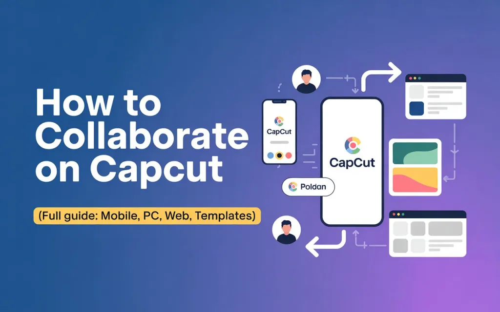 How to Collaborate on CapCut (Full Guide: Mobile, PC, Web, Templates) 1 How to Collaborate on CapCut
