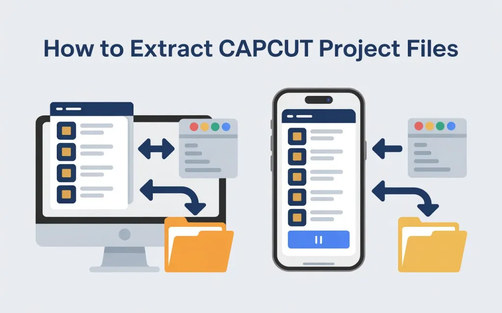 How to Manually Extract Your CapCut Project Files from Your PC and Mobile (2026) 1 How to Manually Extract Your CapCut
