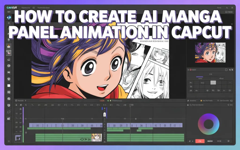 How to Create AI Manga Panel Animation in CapCut 1 How to Create AI Manga Panel Animation in CapCut