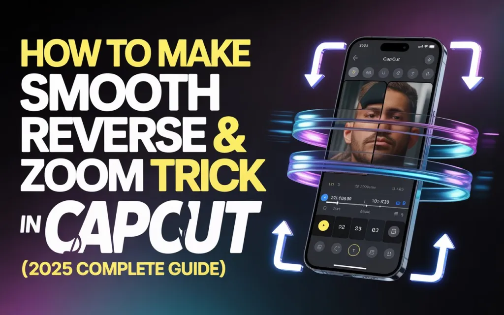 How to Make Smooth Reverse & Zoom Trick in CapCut (2025 Complete Guide) 1 How to Make Smooth Reverse