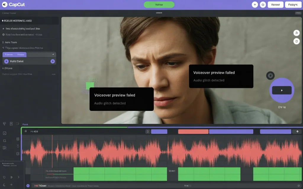 CapCut Voiceover Glitching or Not Previewing — What’s the Issue & How to Fix It 1 CapCut Voiceover Glitching