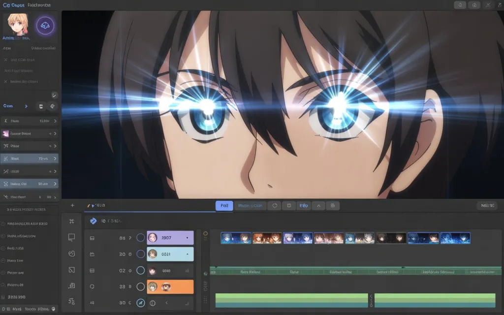 How to Make the Mesmerizing Eye Glow Effect in Anime Videos Using CapCut 1 How to Make the Mesmerizing Eye Glow Effect in Anime Videos Using CapCut