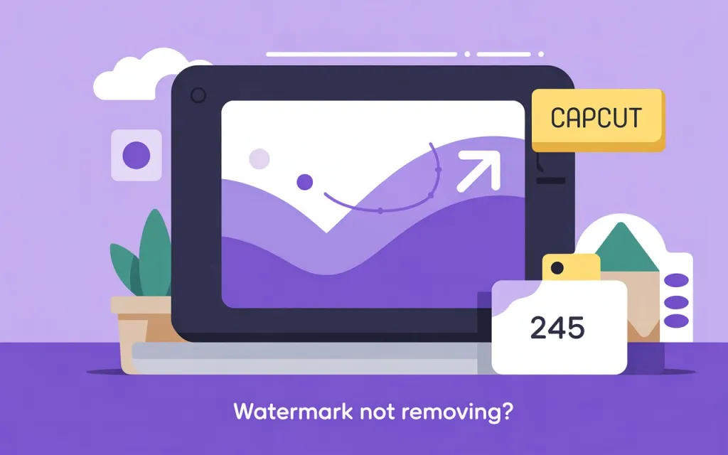 CapCut Watermark Not Removing? Fix Watermark Issues in CapCut (Ultimate 2026 Guide) 1 CapCut Watermark Not Removing? Fix Watermark Issues in CapCut