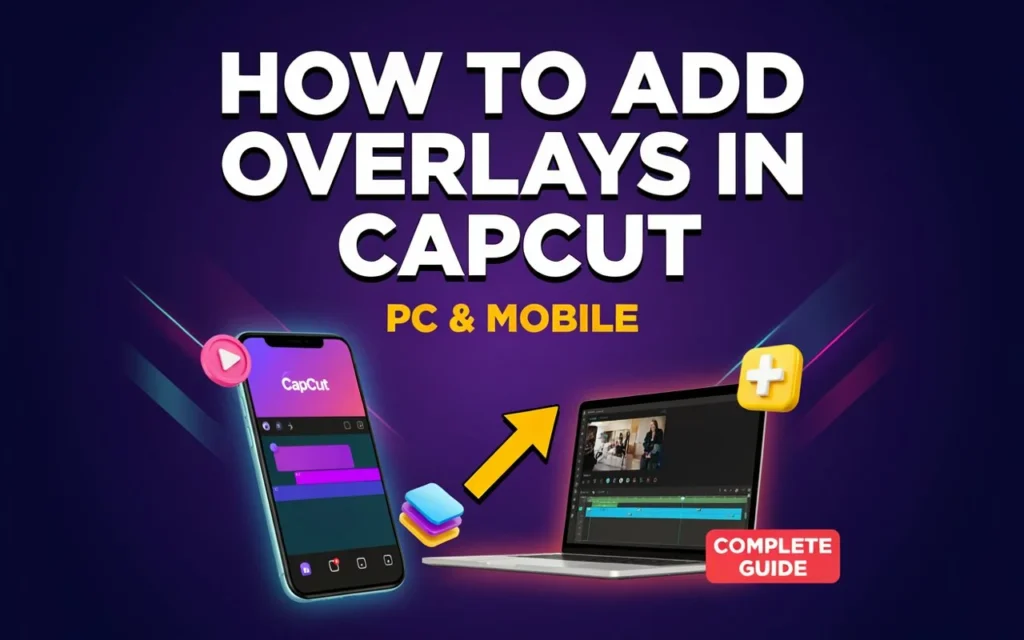 How to Add Overlays in CapCut (PC & Mobile): Complete 2026 Guide 1 add overlays in capcut