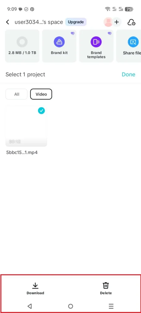 CapCut Cloud Storage: What It Is, How to Use It & What Changed in 2026 8 Deleting old drafts in CapCut Cloud to free storage space