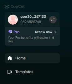 CapCut Templates Not Showing on PC? Here's Why 4 Signed-in CapCut account on the Desktop app